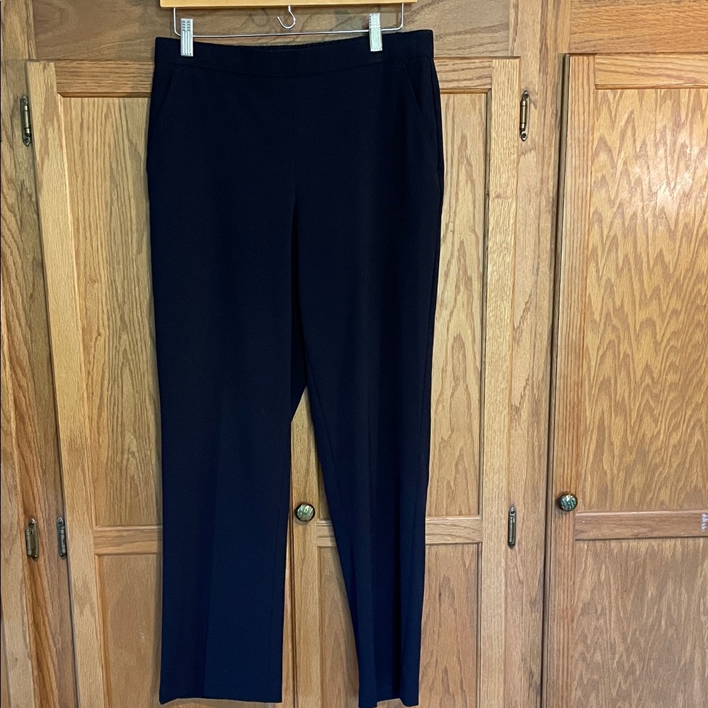 Dana Buchman Dark Blue Straight Leg Pants